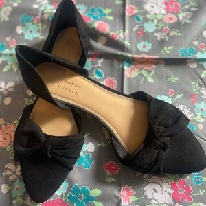 Lauren Conrad LC black flats 9.5